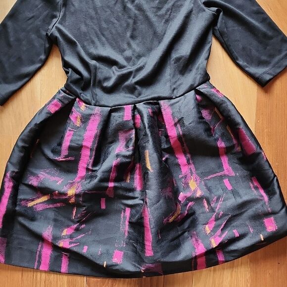 Alex + Alex Stylish One Piece Peplum Dress- Women's Size 6 - Picture 3 of 6